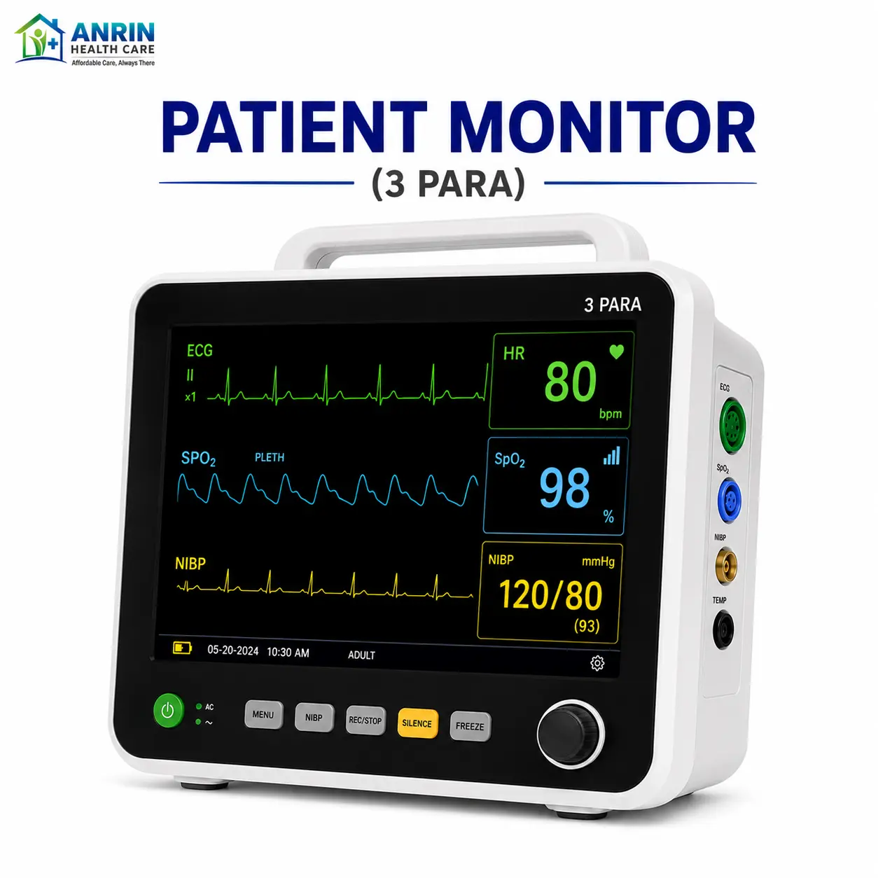 3 Para Patient Monitor